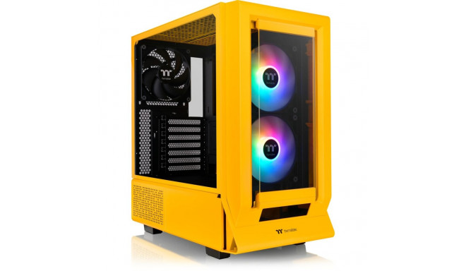 Thermaltake Ceres 350 MX , Tower case (dark yellow, tempered glass x 2)