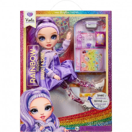 Rainbow High moenukk sädelev ja särav Viola