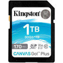 Kingston Canvas Go! Plus 1 TB SDXC, memory card (black, UHS-I U3, Class 10, V30)