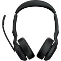 Jabra Evolve2 55, headset (black, stereo, Microsoft Teams, USB-A, Link380a)