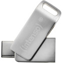 Intenso cMOBILE LINE 128 GB, USB stick (silver, USB-A 3.2 Gen 1, USB-C 3.2 Gen 1)