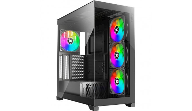 Xilence XILENT Gleam, tower case (black, tempered glass)