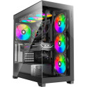 Xilence XILENT Gleam, tower case (black, tempered glass)