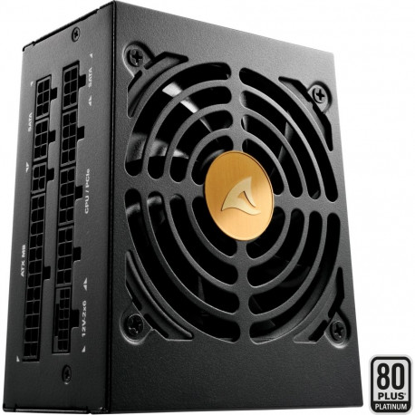 Sharkoon Rebel P20 SFX 850W, PC power supply (black, 1x 12 pin high power connector, 2x PCIe, cable 