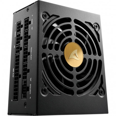 Sharkoon Rebel P20 SFX 750W, PC power supply (black, 1x 12 pin high power connector, 2x PCIe, cable 