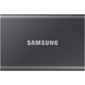 SAMSUNG Portable SSD T7 4 TB, external SSD (gray, USB-C 3.2 Gen 2 (10 Gbit/s), external)