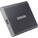 SAMSUNG Portable SSD T7 4 TB, external SSD (gray, USB-C 3.2 Gen 2 (10 Gbit/s), external)