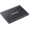 SAMSUNG Portable SSD T7 4 TB, external SSD (gray, USB-C 3.2 Gen 2 (10 Gbit/s), external)