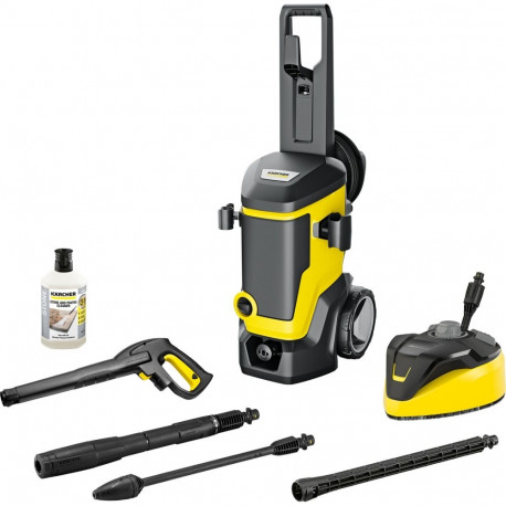 survepesur K 7 WCM Premium Home koos puhastusotsikuga, voolikurulliga ja pinnapuhastiga, kollane/mus