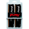 Kingston FURY DDR5 - 64GB - 6000 - CL - 30 (2x 32 GB) dual kit, RAM (black, KF560C30BBEK2-64, Fury B