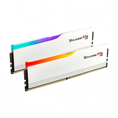 DIMM 64 GB DDR5-5200 (2x 32 GB) Dual-Kit (weiß, F5-5200J4040A32GX2-RM5RW, Ripjaws M5 RGB, INTEL XMP)