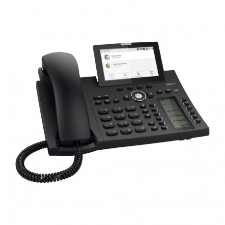 snom D385N, VoIP telephone (black)