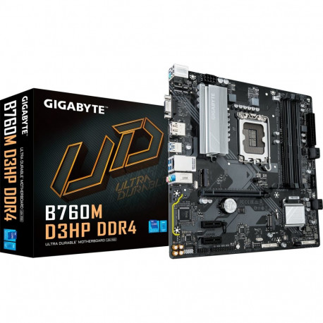 emaplaat B760M D3HP DDR4, must, hall
