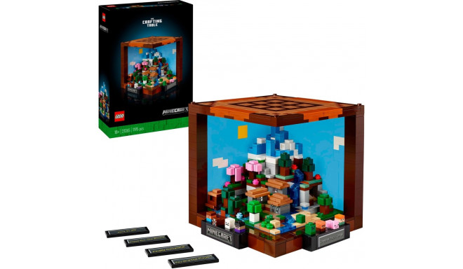 LEGO 21265 Minecraft The Workbench, construction toy