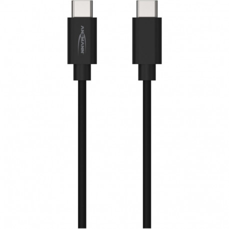 USB 3.2 Gen 1 kaabel USB-C pistik > USB-C pistik 2Meter laadimine kuni 60Watt, must