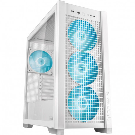 ASUS TUF GAMING GT302 ARGB, tower case (white, tempered glass)