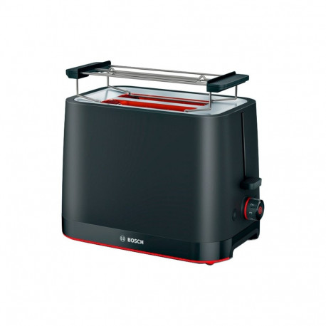 Bosch compact toaster MyMoment TAT3M123 (black, 950 watts, for 2 slices of toast)