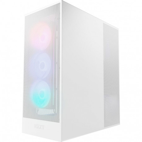 NZXT H7 Flow RGB ( 2024 ), tower case (white, tempered glass)