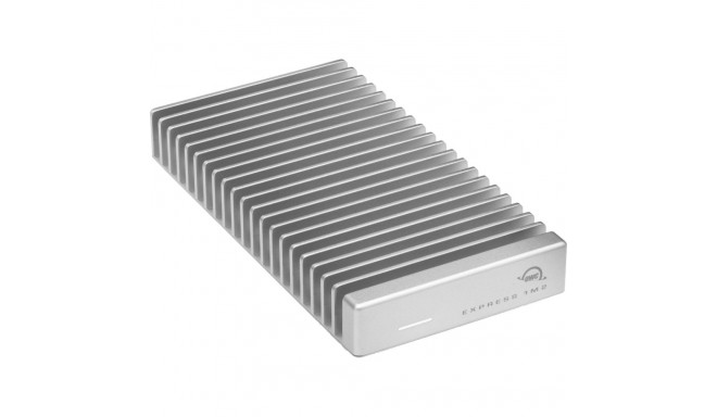 OWC Express 1M2 4 TB, External SSD (silver/aluminum, Thunderbolt 4 (USB-C), USB-C)