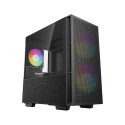 DeepCool CH360 , tower case (black, tempered glass)
