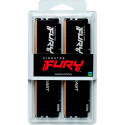 Kingston FURY DDR5 - 16GB -6000 - CL - 30 (2x 8 GB) dual kit, memory (black, KF560C30BBK2-16, Fury B