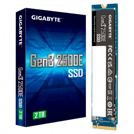 GigaByte Gen3 2500E SSD 2 TB (PCIe 3.0 x4, NVMe 1.3, M.2 2280)
