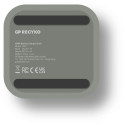 GP Batteries USB battery charger M452, 4 charging slots, incl. docking station D451 (grey, incl. 4x 