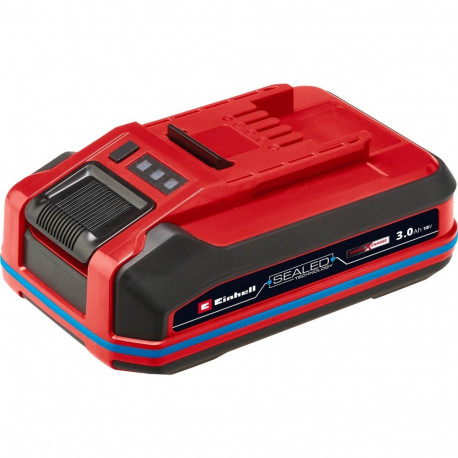 Power-X-Change Plus aku 18V 3,0Ah suletud IP57 veekindel lühisekaitse, punane/must