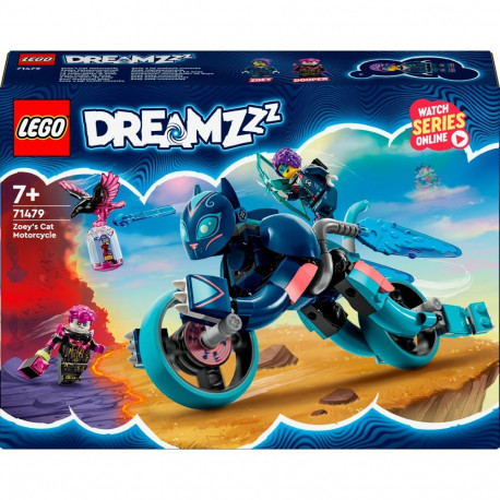 LEGO 71479 DREAMZzz Zoey's Cat Motorcycle, construction toy