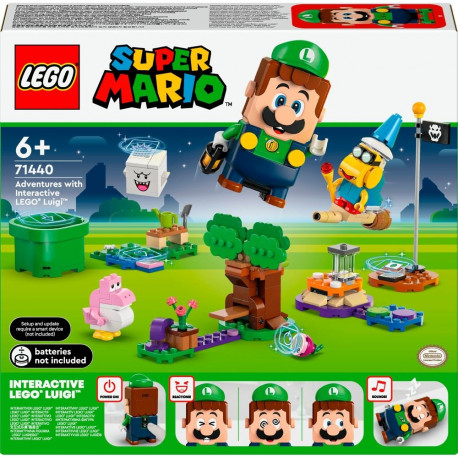 LEGO komplekt 71440 Super Mario seiklus interaktiivse Luigiga