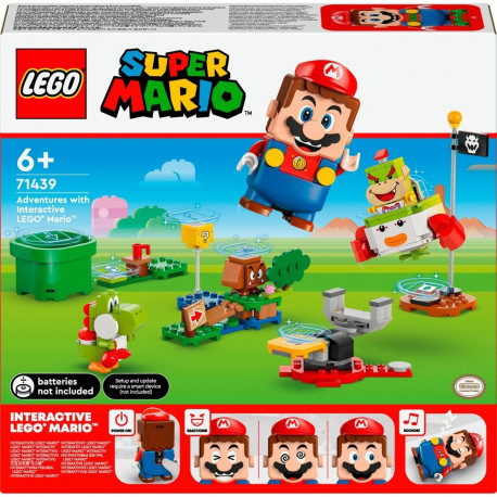 LEGO 71439 Super Mario Adventures with Interactive LEGO Mario, Construction Toy