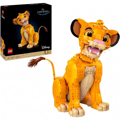LEGO 43247 Disney Simba, The Young Lion King, Construction Toy