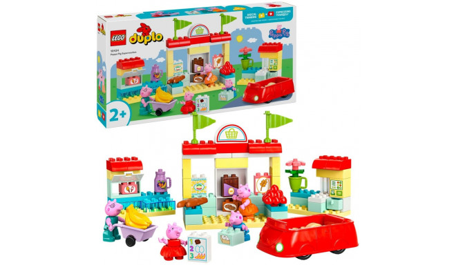 LEGO 10434 Duplo Peppa's Supermarket, construction toy