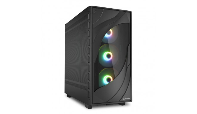 Sharkoon Rebel C80M RGB, tower case (black)