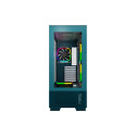 Montech SKY TWO , Tower case (blue, Tempered Glass x 2)