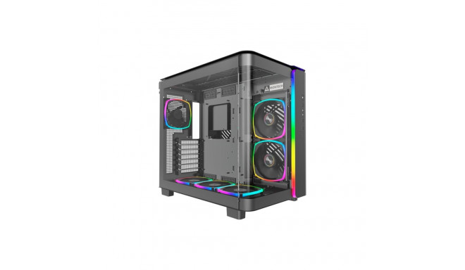 Montech KING PRO 95, Tower Case (Black, Tempered Glass x 2)