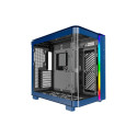 Montech KING 95 , Tower case (blue, Tempered Glass x 2)