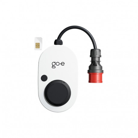 Charger mobiilne laadimisjaam Gemini flex 2.0 11kW (16A 3-phasig) 4G/LTE, valge/must