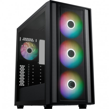 MasterBox 600 (schwarz, Tempered Glass)