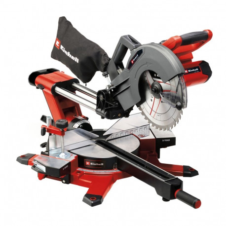 Akku-Zug-Kapp-und Gehrungssäge TE-SM 36/10 L Li-Solo, 36Volt (2x18V), Kapp- und Gehrungssäge (rot, o