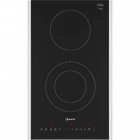 Neff T13TDF9L8 N 70, independent hob (black/stainless steel, 30 cm)