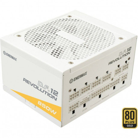 Enermax Revolution DF12 WHITE 850W, PC power supply (white, 1x 12-pin GPU connector, 3x PCIe, cable
