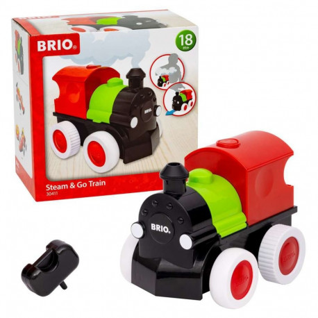 BRIO Push & Go Train with Steam, Toy Vehicle
