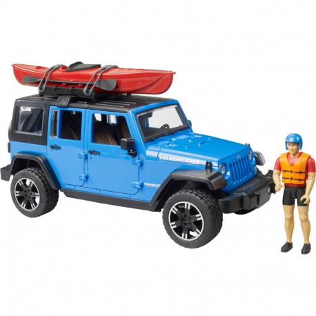 Jeep Wrangler Rubicon Unlimited mit Kajak und Figur