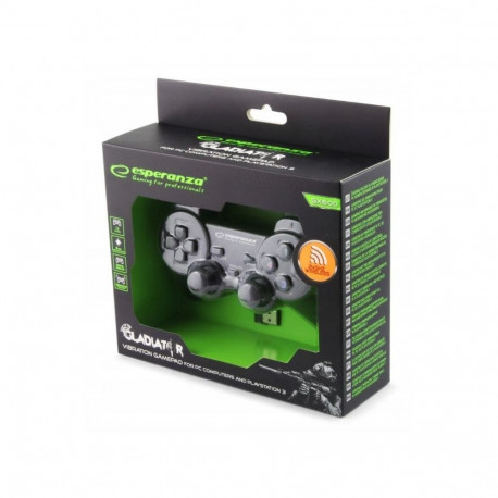 Gaming Controller - Esperanza EGG108K Wireless USB Black