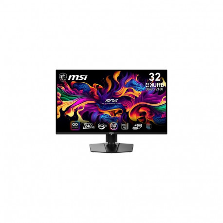 MSI MPG 321URX QD-OLED computer monitor 80 cm (31.5") 3840 x 2160 pixels 4K Ultra HD Black
