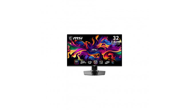 MSI MPG 321URX QD-OLED computer monitor 80 cm (31.5&quot;) 3840 x 2160 pixels 4K Ultra HD Black