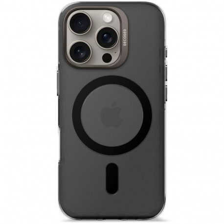 Decoded Recycled Plastic Backc. iPhone 16 Pro Transparent Black