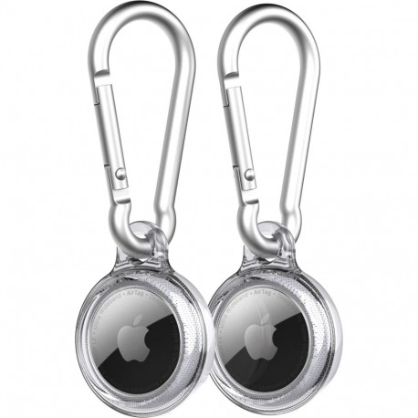 Tech21 EvoClear Case for AirTag 2er pack