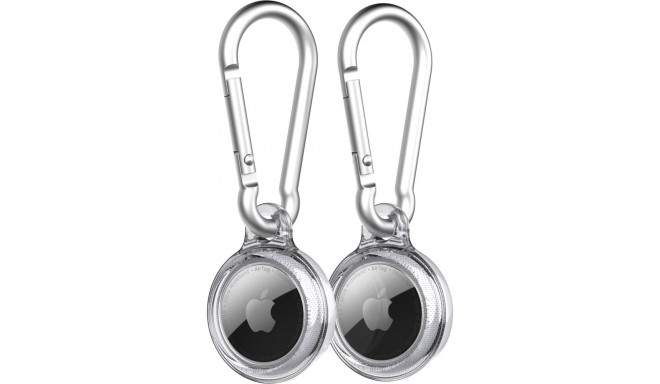Tech21 EvoClear Case for AirTag 2er pack